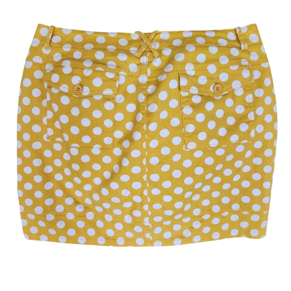 Larry Levine Stretch Retro polka dot skort 12 - Picture 3 of 6